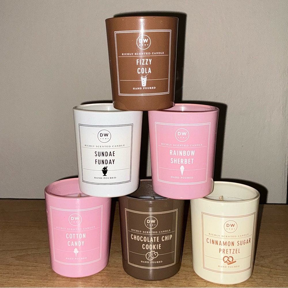 Set of 6 DW HOME Votive Candles